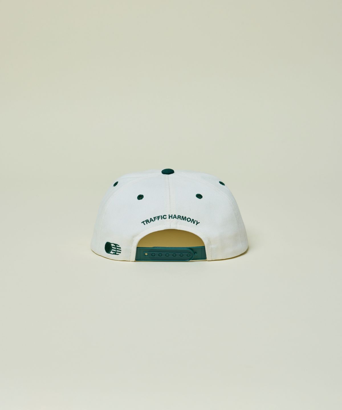 트래픽하모니(TRAFFIC HARMONY) TRAFFIC LANE LOGO TRUCKER HAT_GREEN
