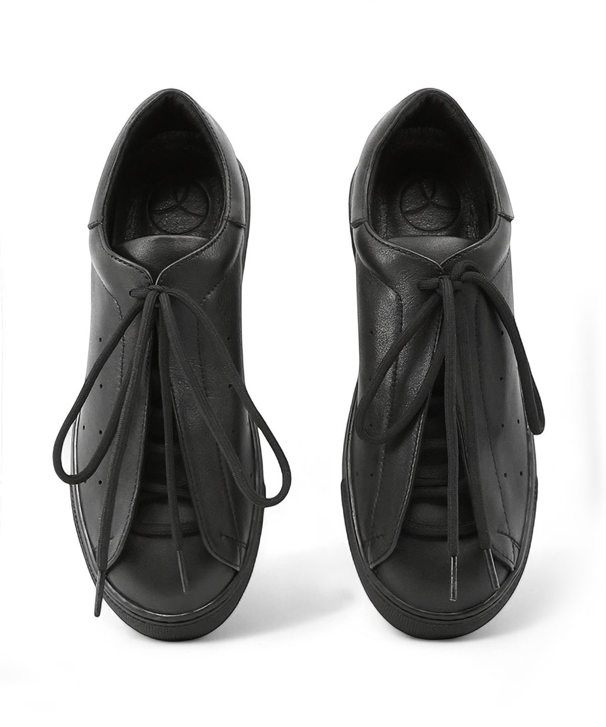 야세(YASE) [Italy Leather] SS1 소프트 스니커즈 블랙