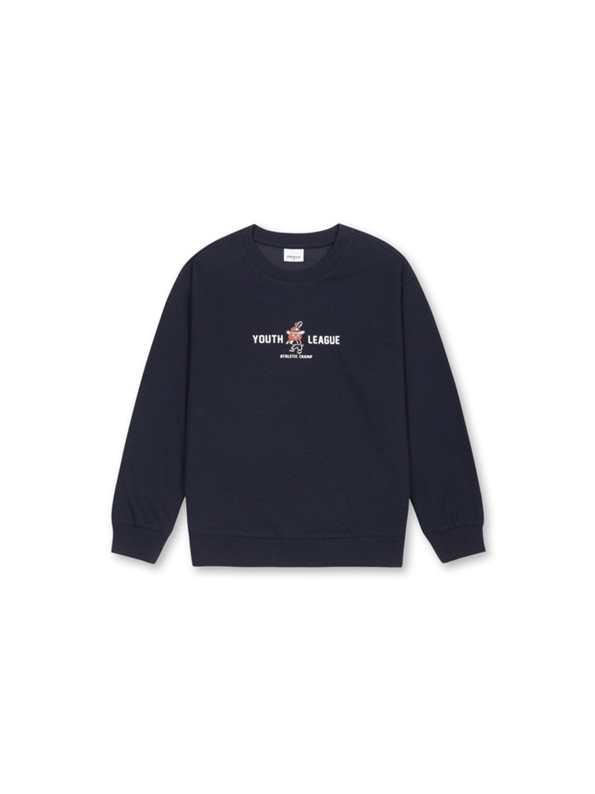 폴햄키즈(POLHAM KIDS) 공용) 저중량 더블니트 폴키베어 맨투맨_PKF3TR3811