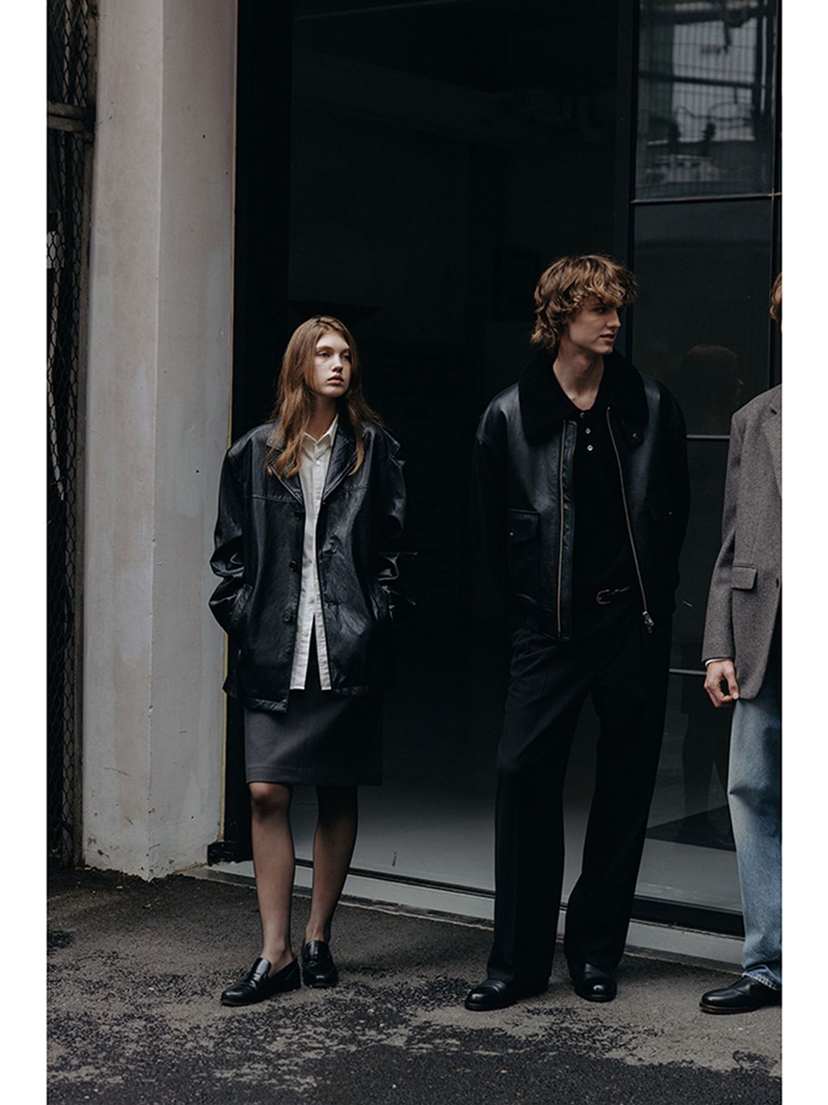 던스트(DUNST) UNISEX ALTER-LEATHER HALF JACKET_UDJA5C110_BLACK - 사이즈 & 후기 ...