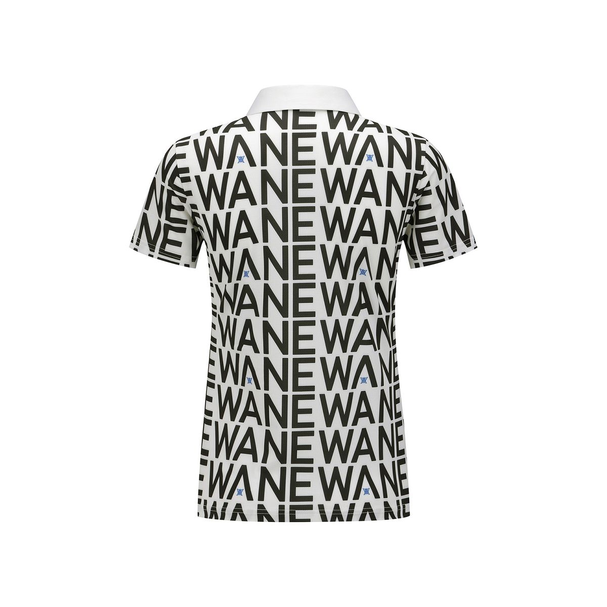 어뉴골프(ANEW GOLF) WOMEN SM LOGO PATTERN SHORT T-SHIRT_CR