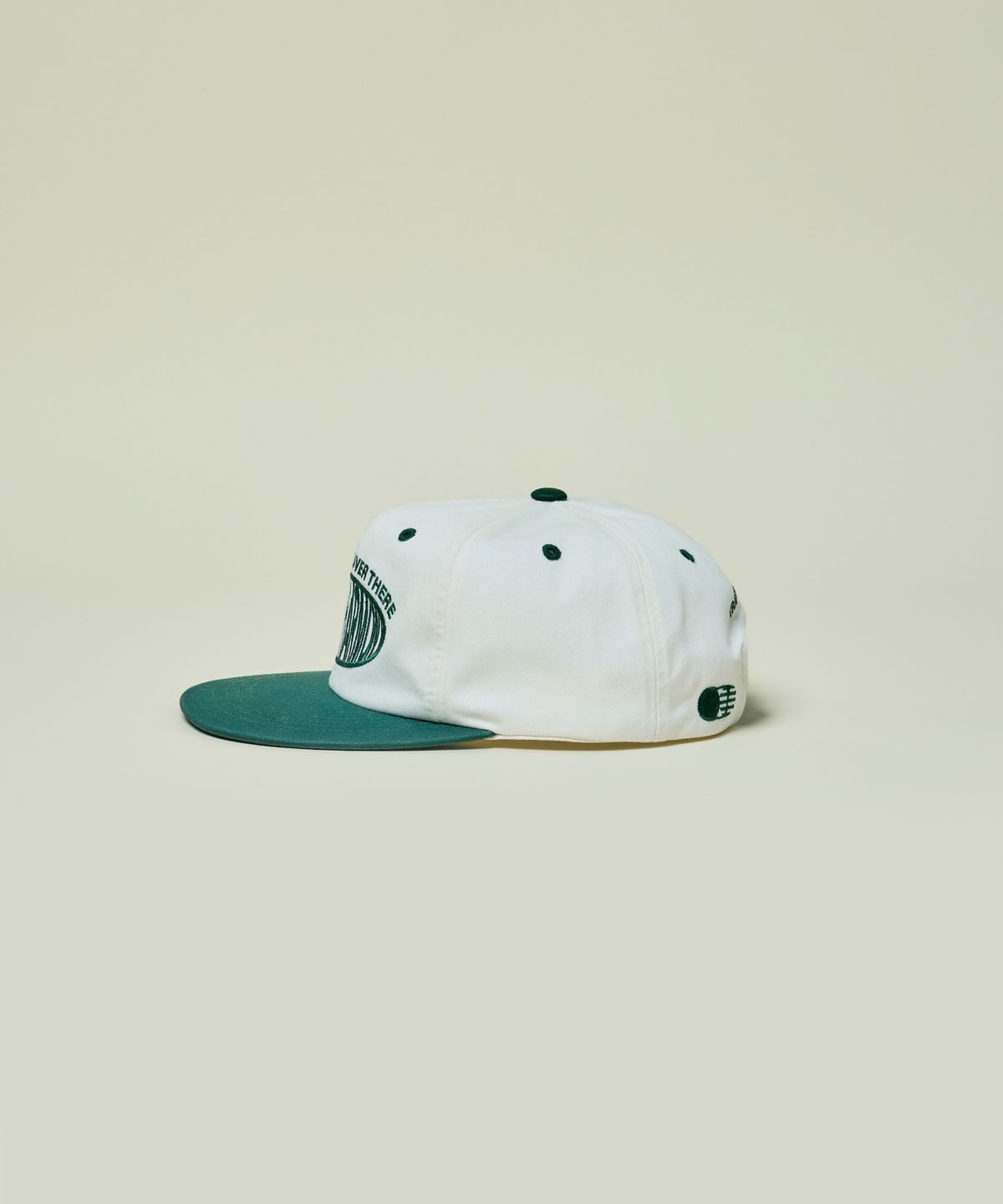트래픽하모니(TRAFFIC HARMONY) ROUND LOGO TRUCKER HAT_GREEN