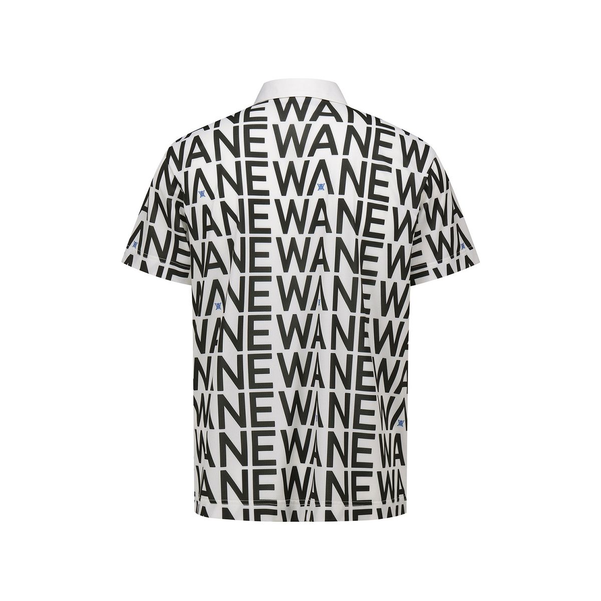 어뉴골프(ANEW GOLF) MEN SM LOGO PATTERN SHORT T-SHIRT_CR