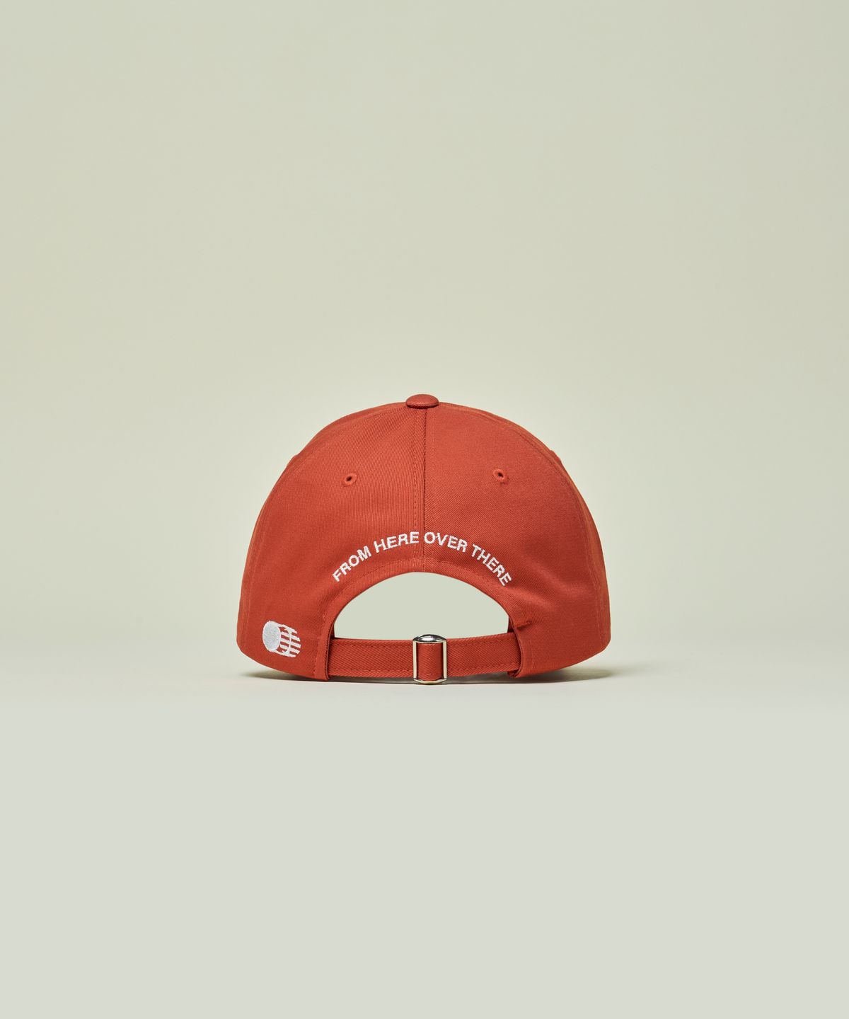 트래픽하모니(TRAFFIC HARMONY) DEEP SHAPE APPLIQUE LOGO BALLCAP_ORANGE