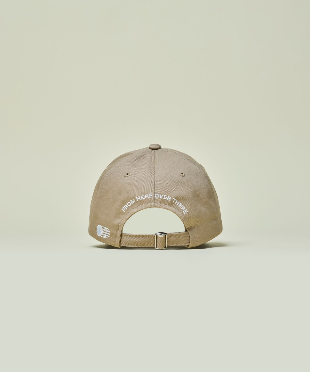 트래픽하모니(TRAFFIC HARMONY) DEEP SHAPE APPLIQUE LOGO BALLCAP_BEIGE