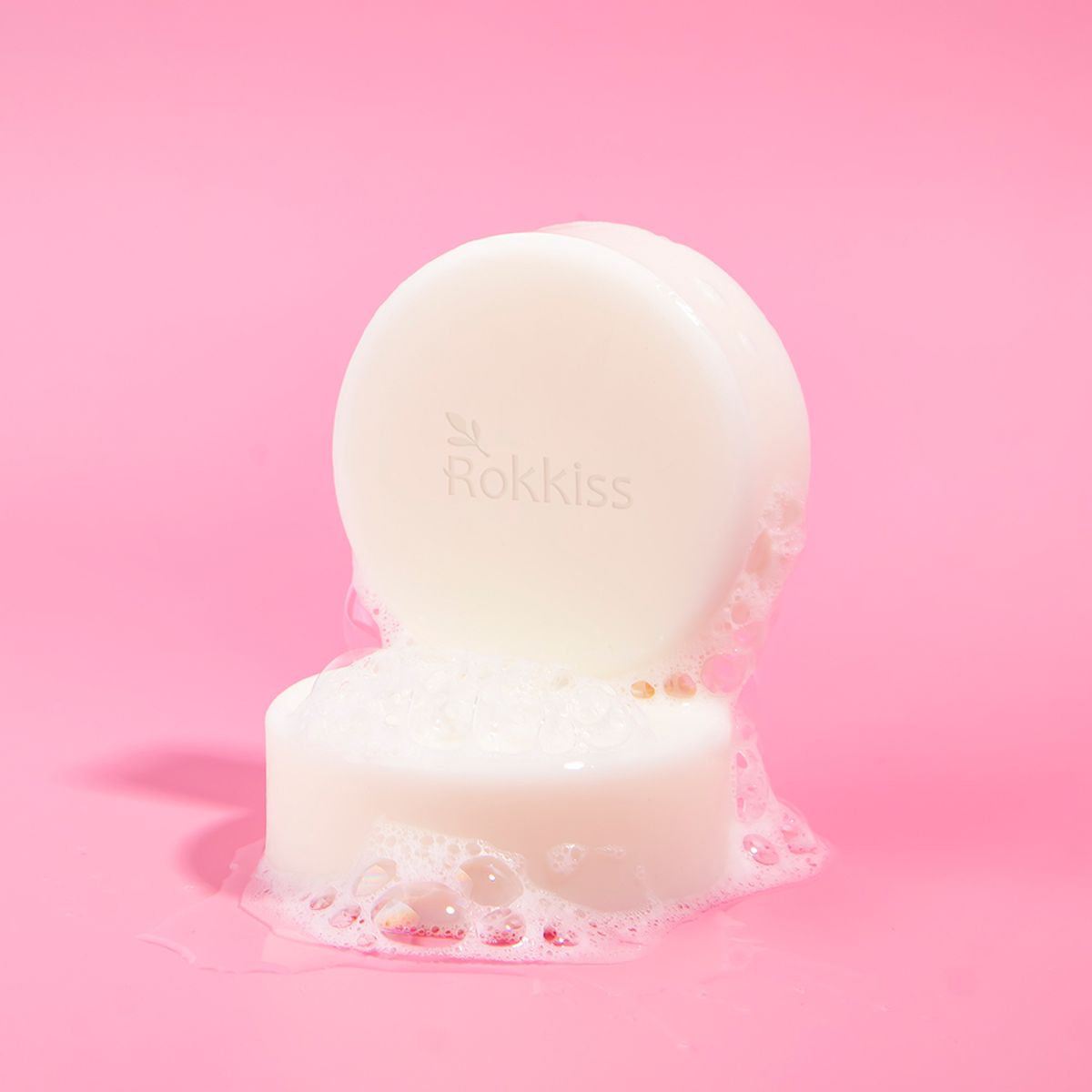 록키스(ROKKISS) 하얀 쌀겨 비누 100g 2개
