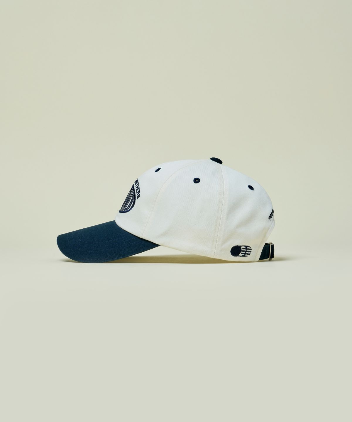 트래픽하모니(TRAFFIC HARMONY) DEEP SHAPE ROUND LOGO BALLCAP_NAVY