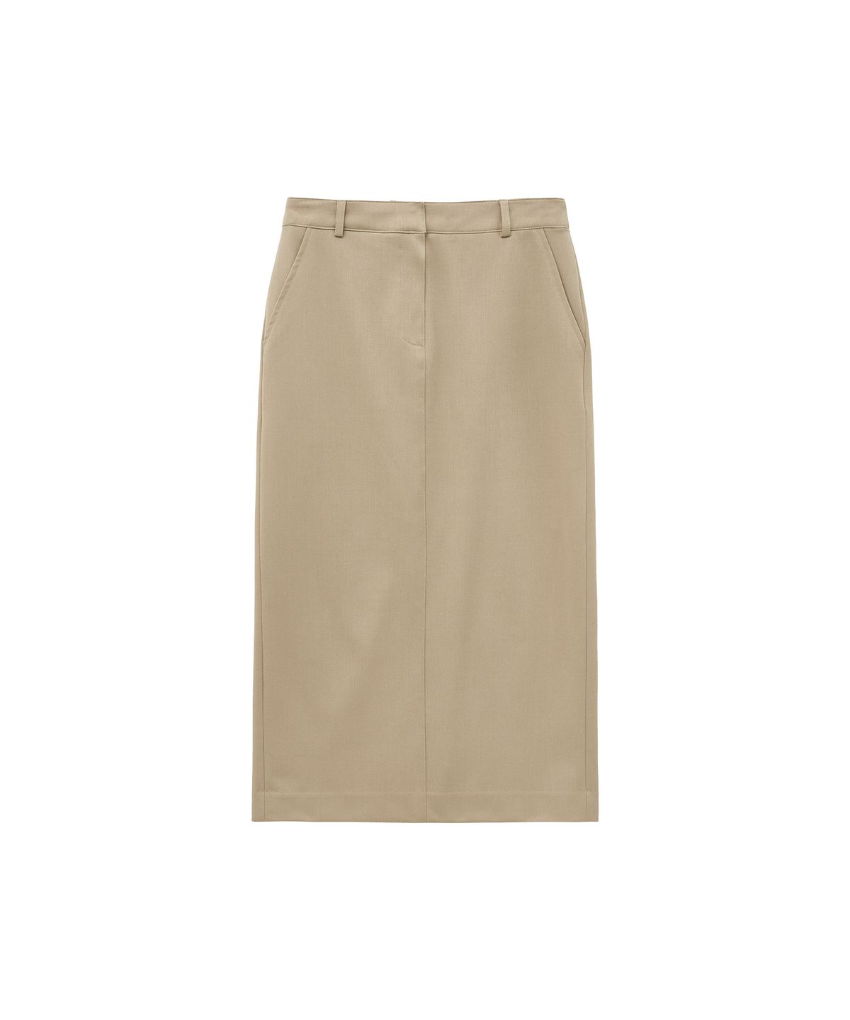반원 아틀리에(VANONE ATELIER) P3258 오버사이즈 맥시 스커트_Beige