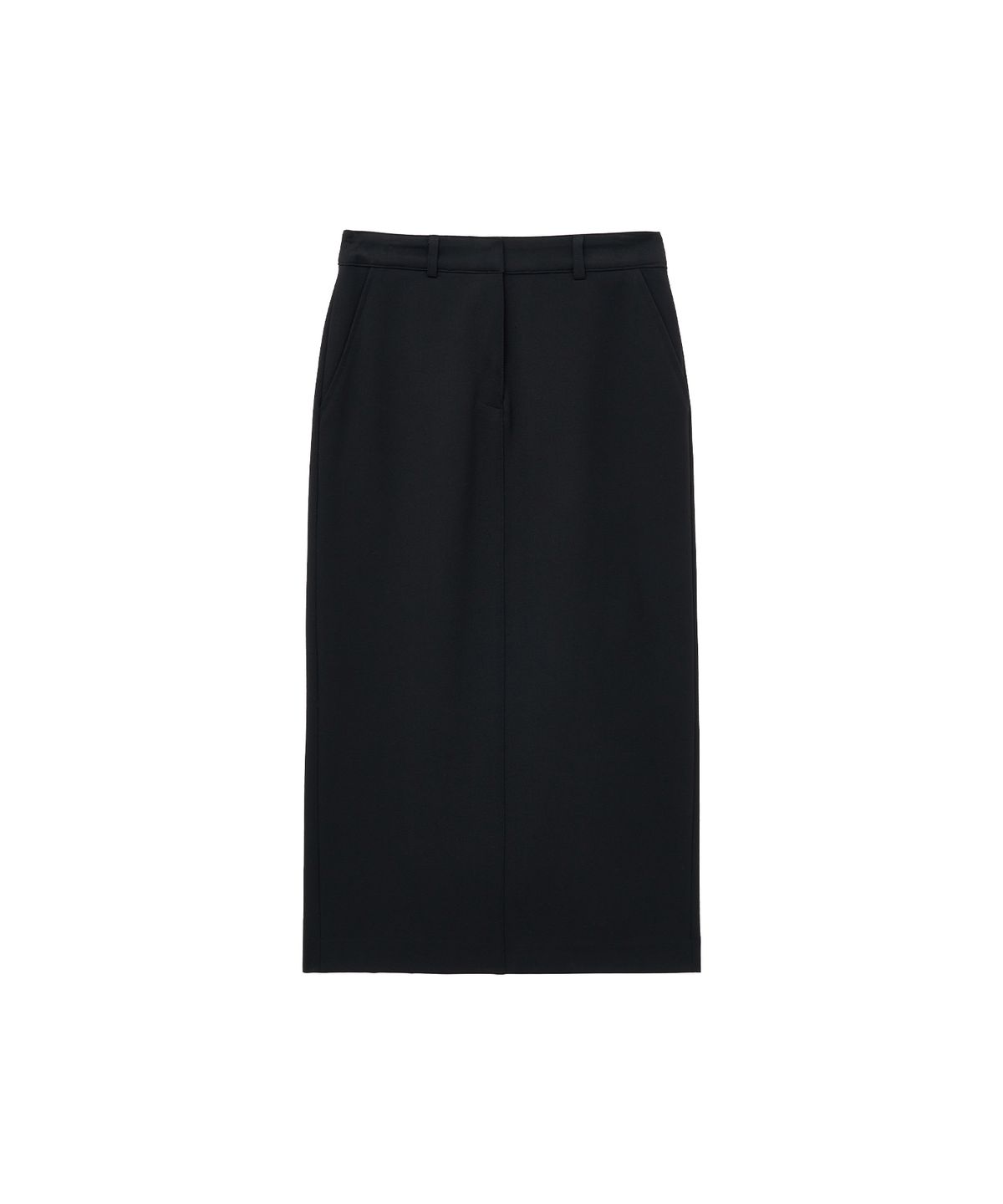 반원 아틀리에(VANONE ATELIER) P3258 오버사이즈 맥시 스커트_Black