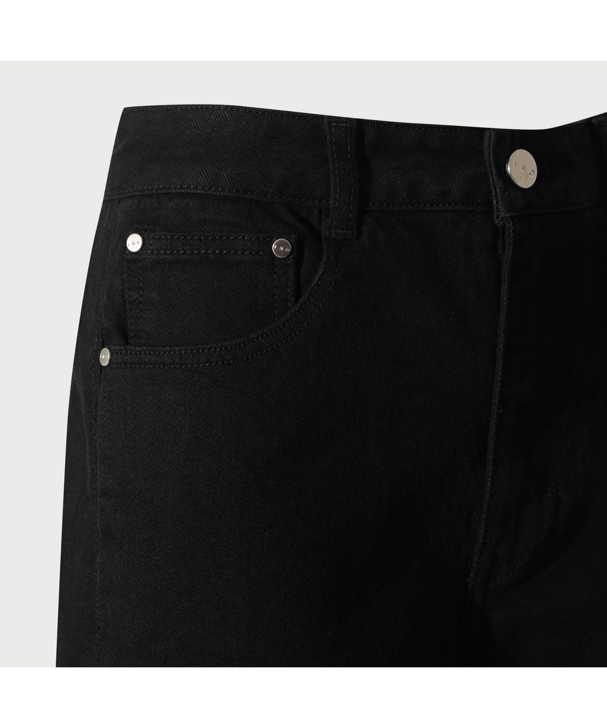 이로 우먼(IROWOMEN) TROYES 데님 팬츠 ILPDA25703BKX
