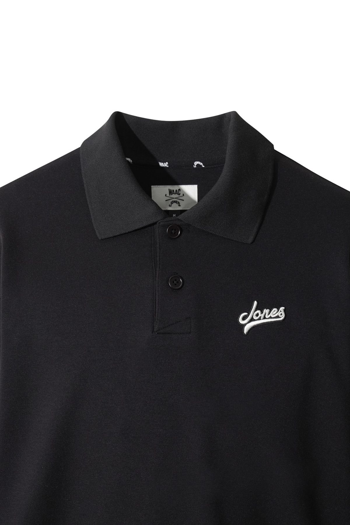 왁(WAAC) [WAAC X JONES] Men’s Polo Sweatshirt WMTBA25670BKX