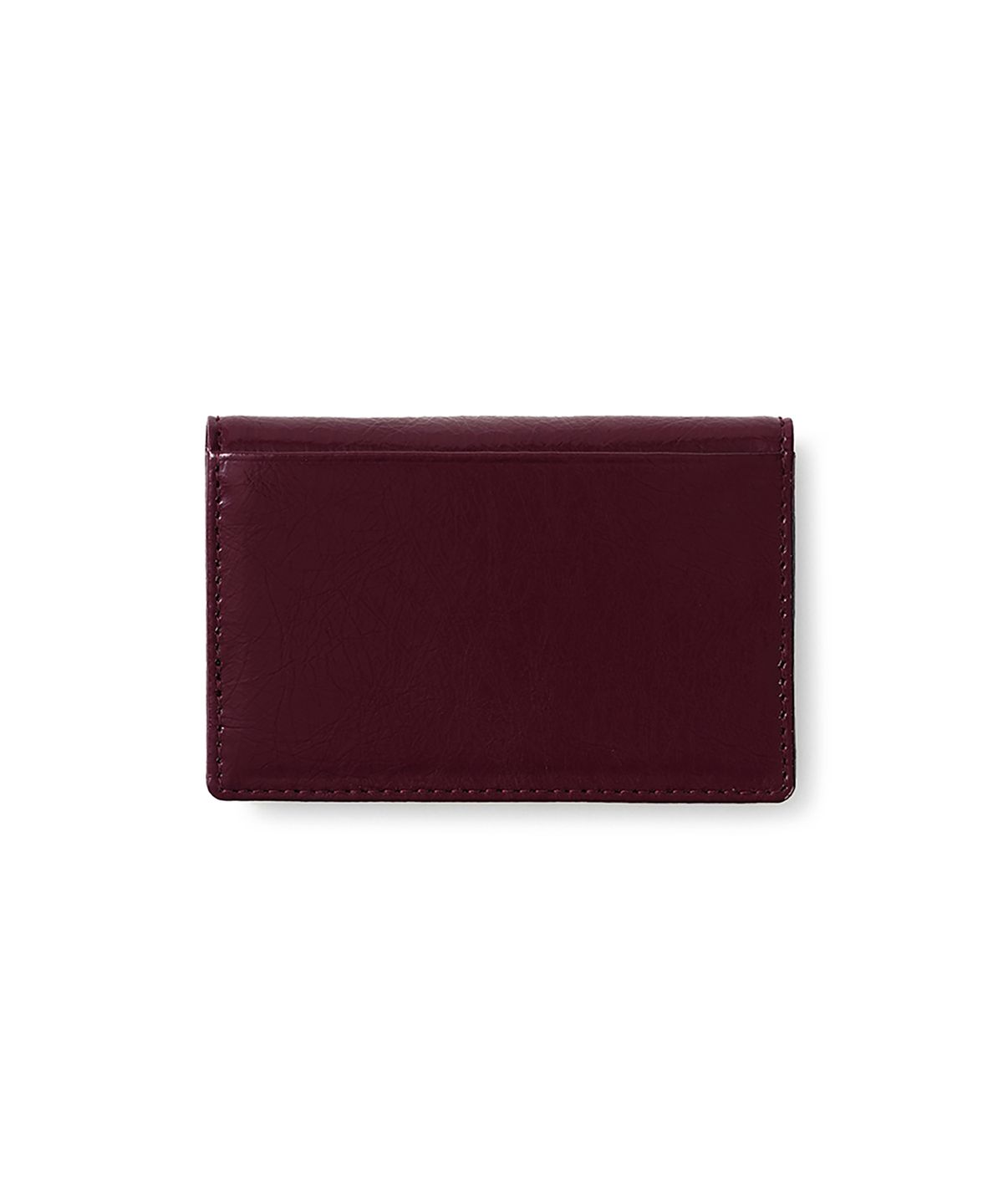 페넥(FENNEC) CRINKLE SOFT CARD CASE - DEEP CHERRY