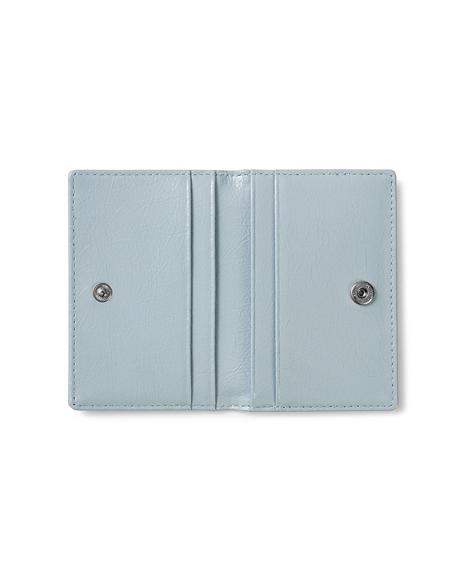 MUSINSA公式 | fennec CRINKLE SOFT CARD CASE - HAZE BLUE