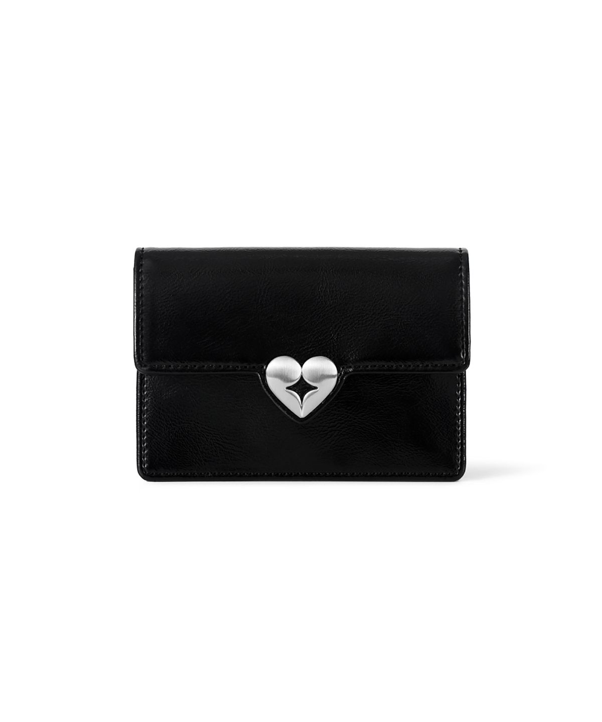 페넥(FENNEC) HEARTY NAME POCKET - BLACK