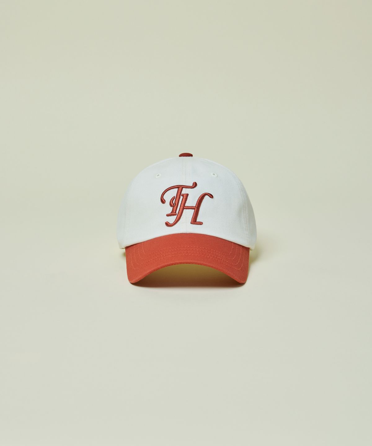 트래픽하모니(TRAFFIC HARMONY) BASIC SHAPE TH LOGO BALLCAP_ORANGE