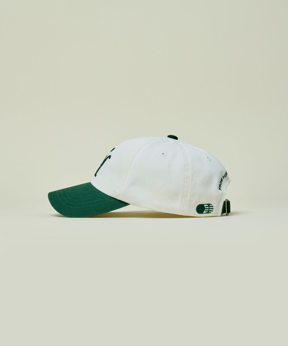 트래픽하모니(TRAFFIC HARMONY) BASIC SHAPE TH LOGO BALLCAP_GREEN