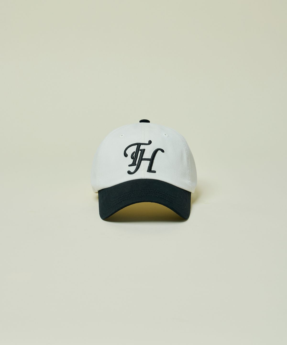 트래픽하모니(TRAFFIC HARMONY) BASIC SHAPE TH LOGO BALLCAP_BLACK