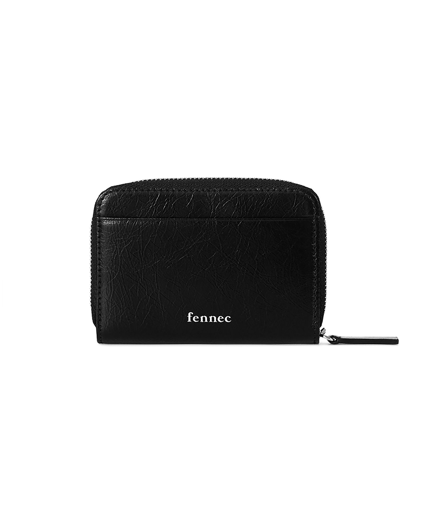 MUSINSA | fennec HEARTY ZIPPER POCKET - BLACK
