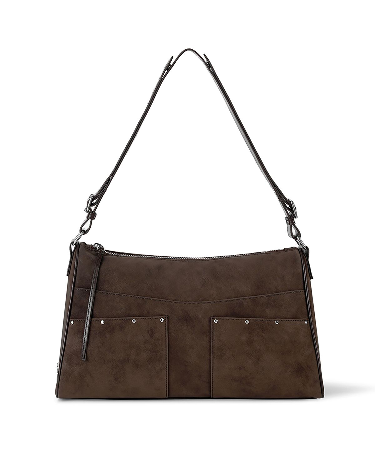 페넥(FENNEC) BASH BAG - SUEDE BROWN