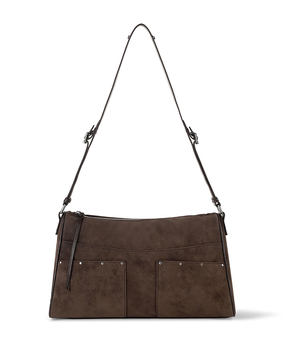 페넥(FENNEC) BASH BAG - SUEDE BROWN