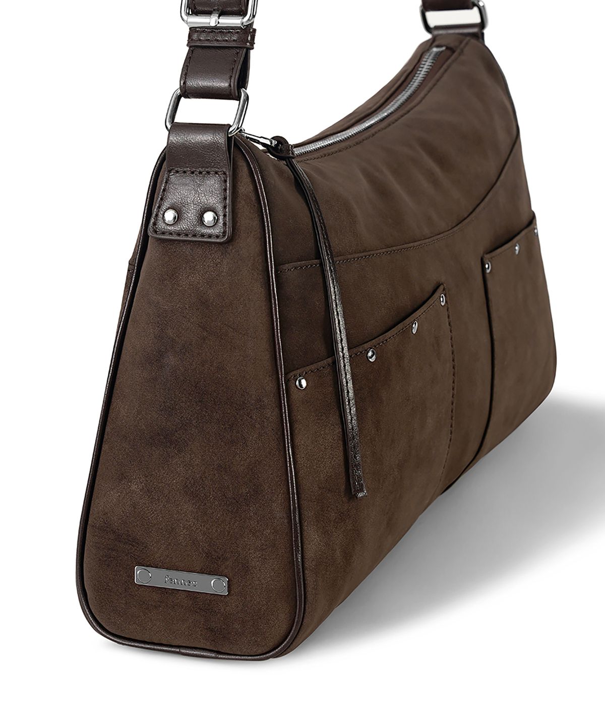 페넥(FENNEC) BASH BAG - SUEDE BROWN
