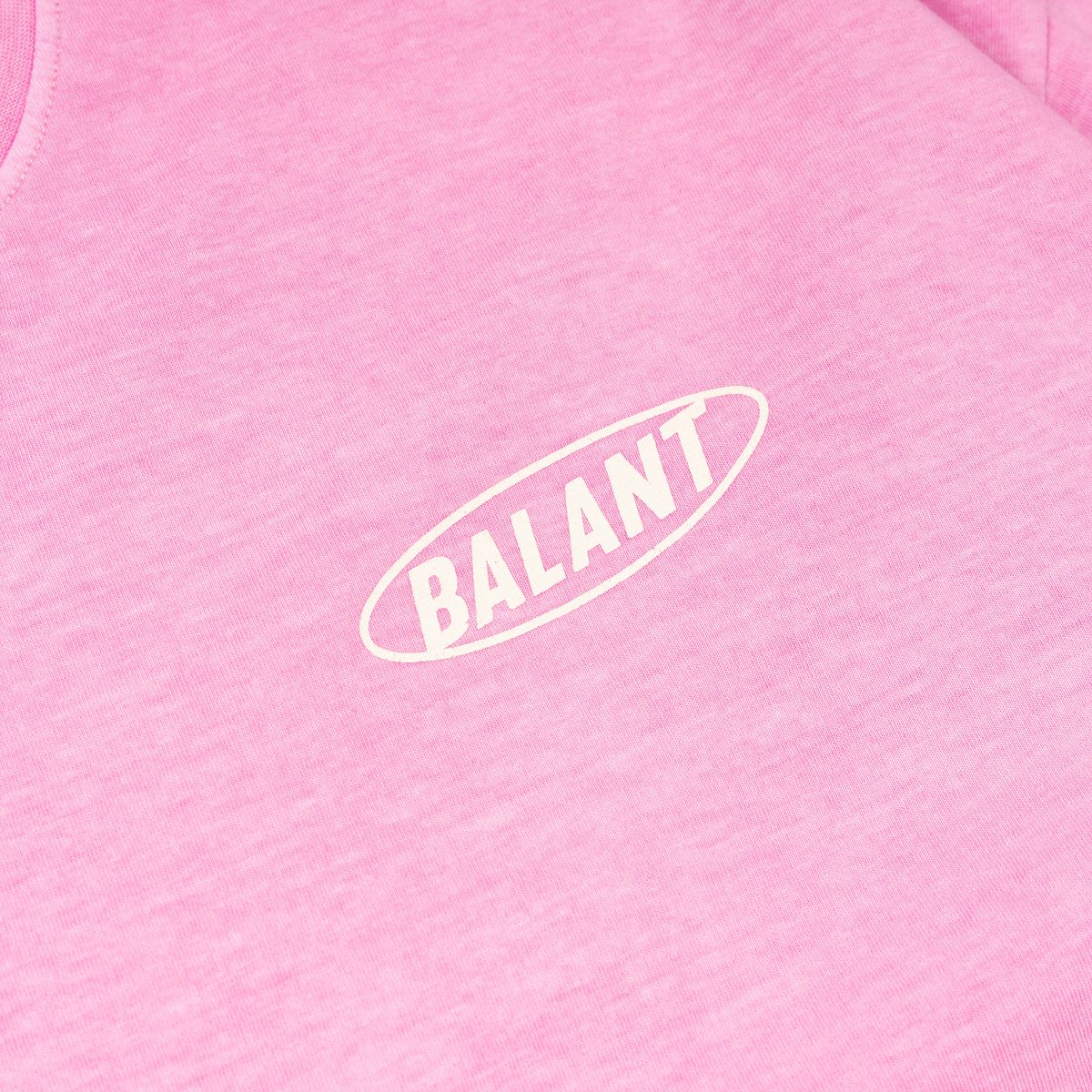 발란트(BALANT) 피그먼트 웨잇인온 이슈 티셔츠 - 핑크