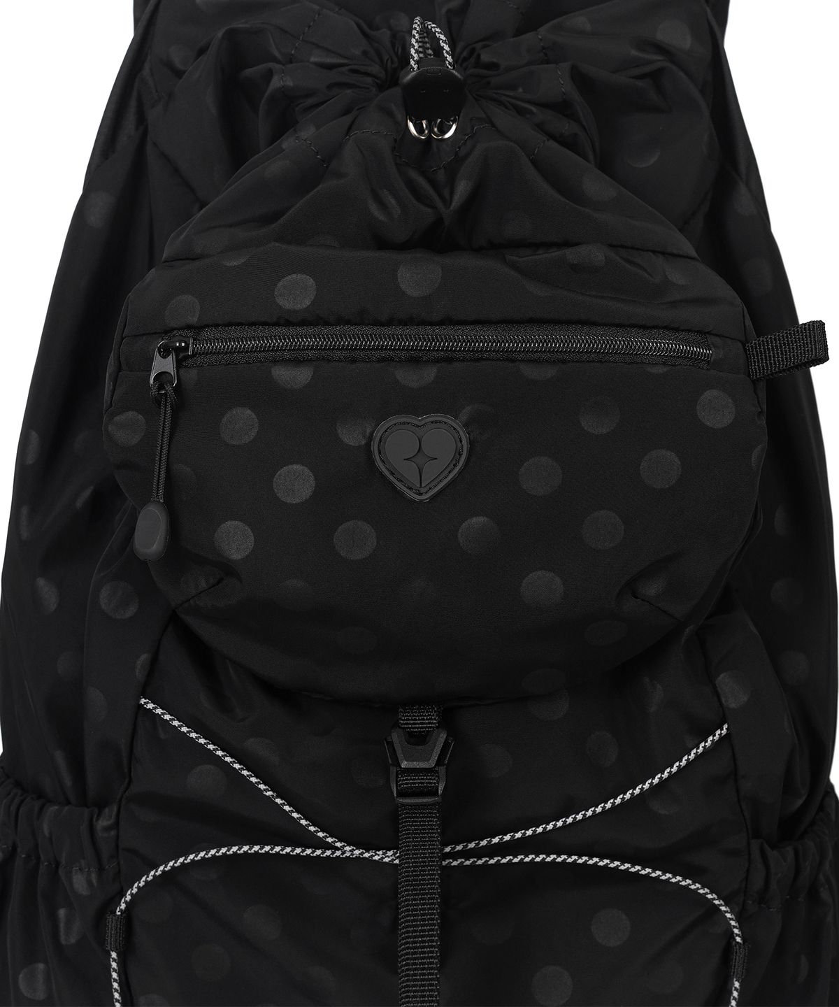 페넥(FENNEC) AIRY POCKET BACKPACK - DOT BLACK