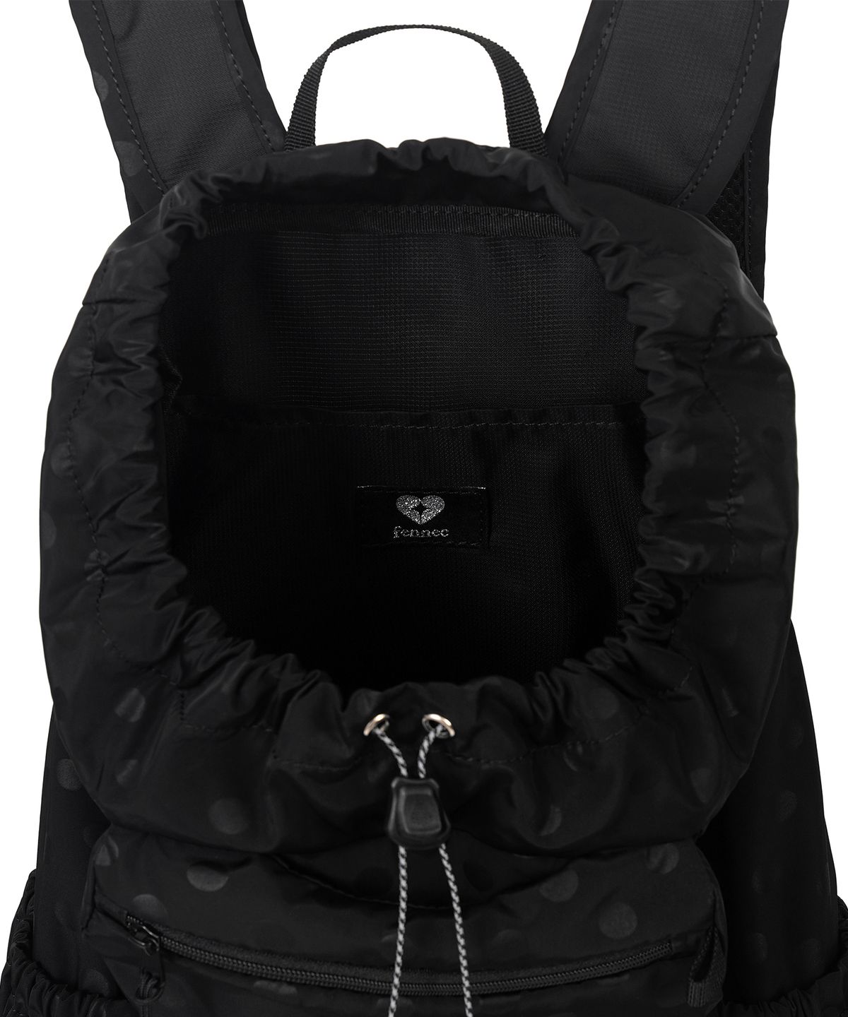 페넥(FENNEC) AIRY POCKET BACKPACK - DOT BLACK