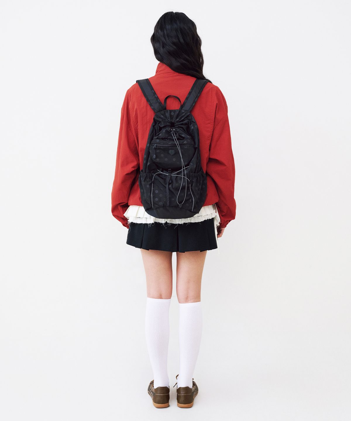 페넥(FENNEC) AIRY POCKET BACKPACK - DOT BLACK