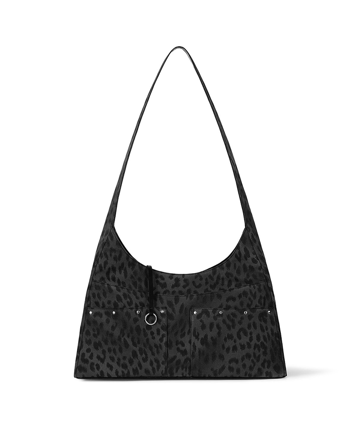 페넥(FENNEC) BASH SLOUCHY BAG - LEOPARD BLACK