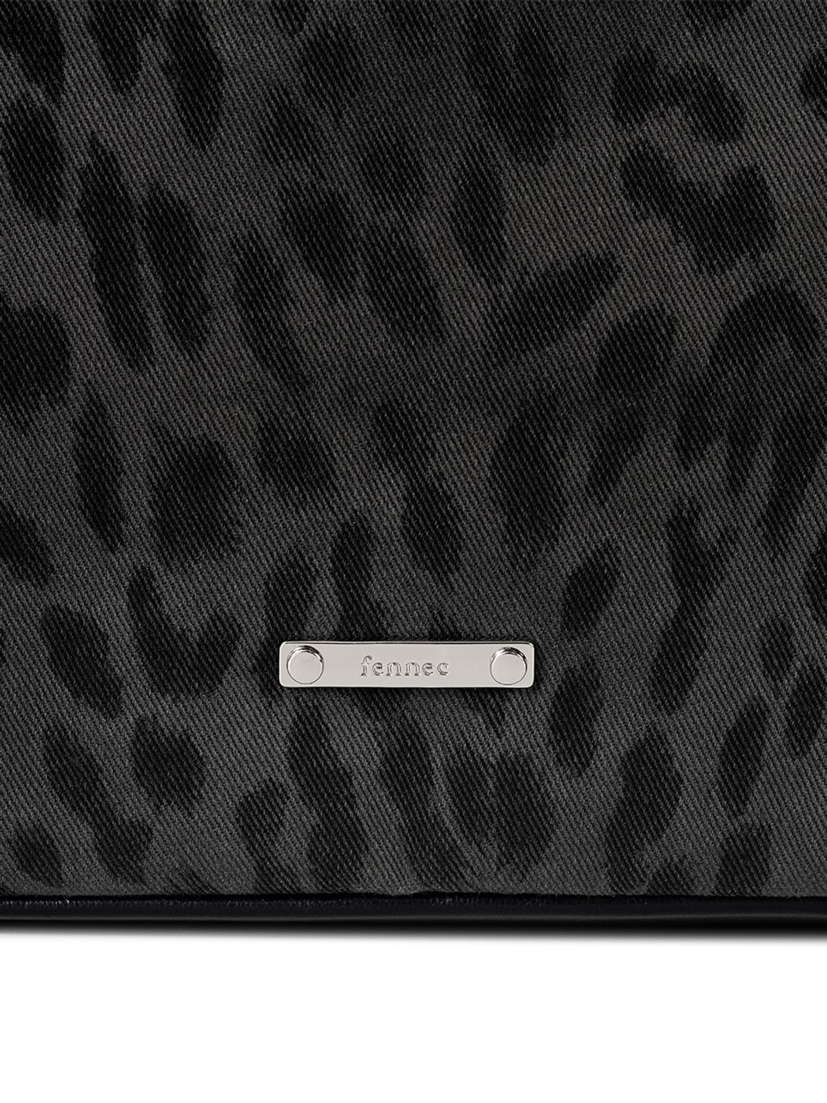 페넥(FENNEC) BASH SLOUCHY BAG - LEOPARD BLACK