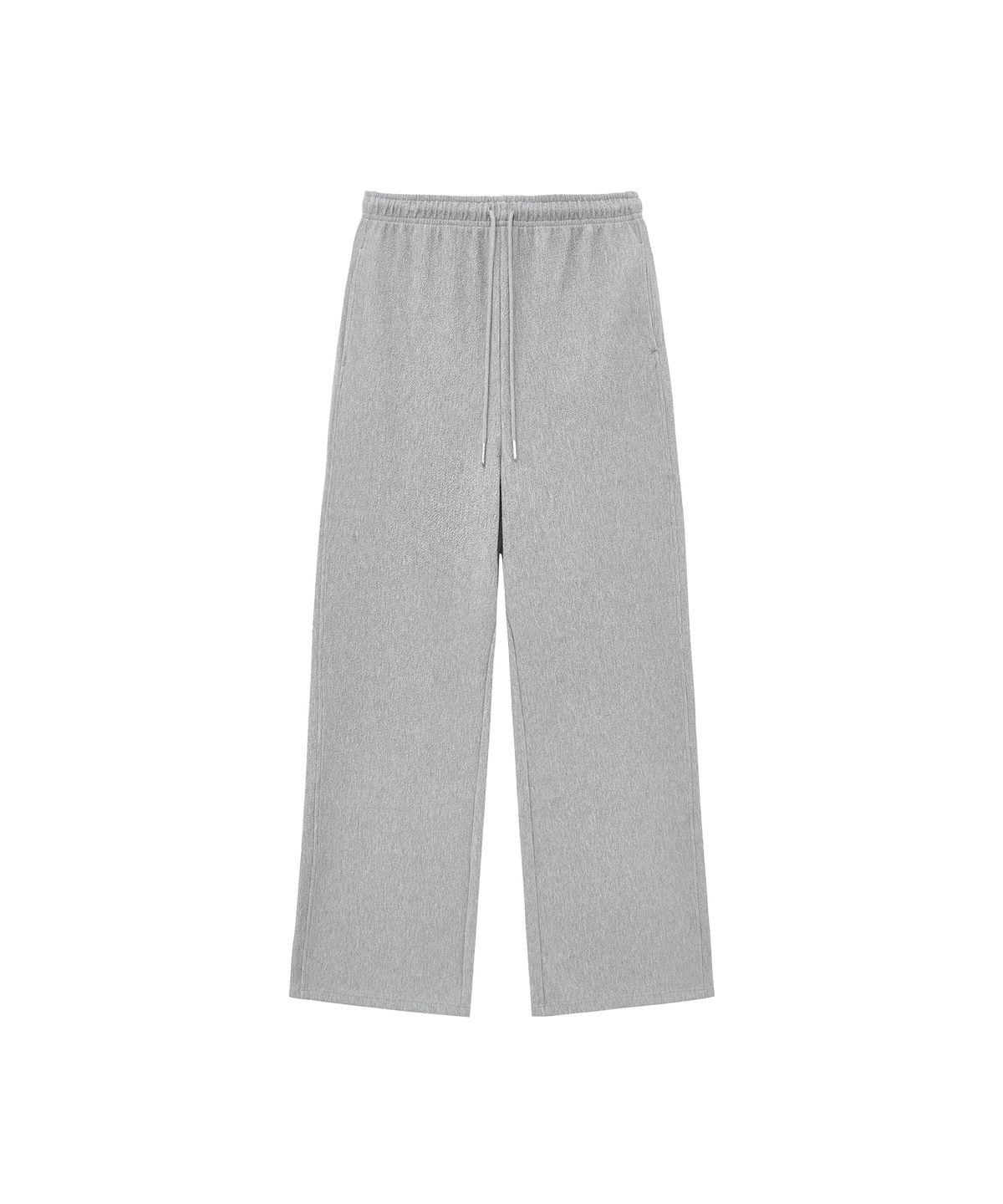 반원 아틀리에(VANONE ATELIER) P3262 밴딩 플리츠 팬츠_Melange gray