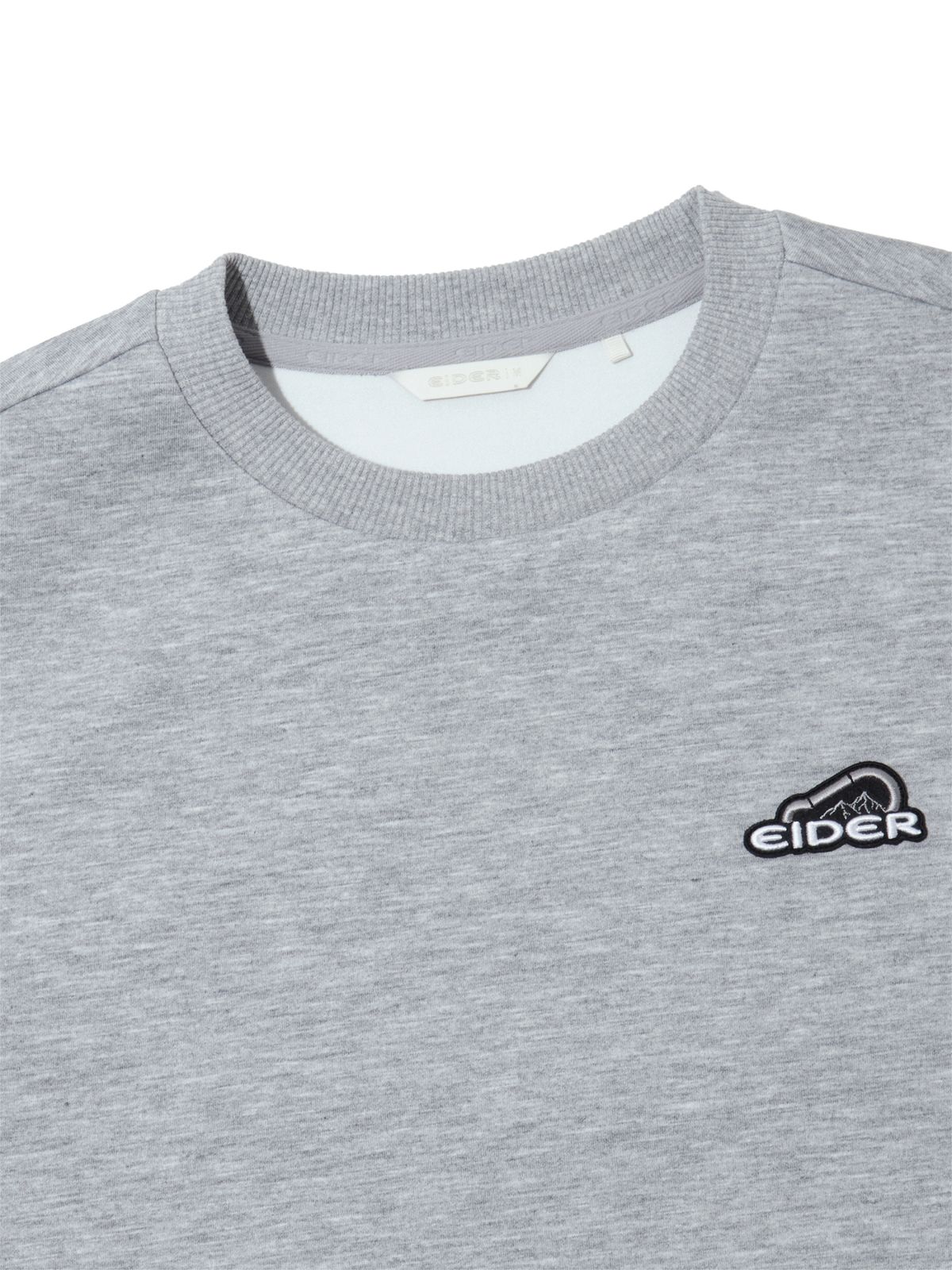 아이더(EIDER) RIDGE (릿지) UNI 긴팔 MTM 티셔츠_Melange GREY