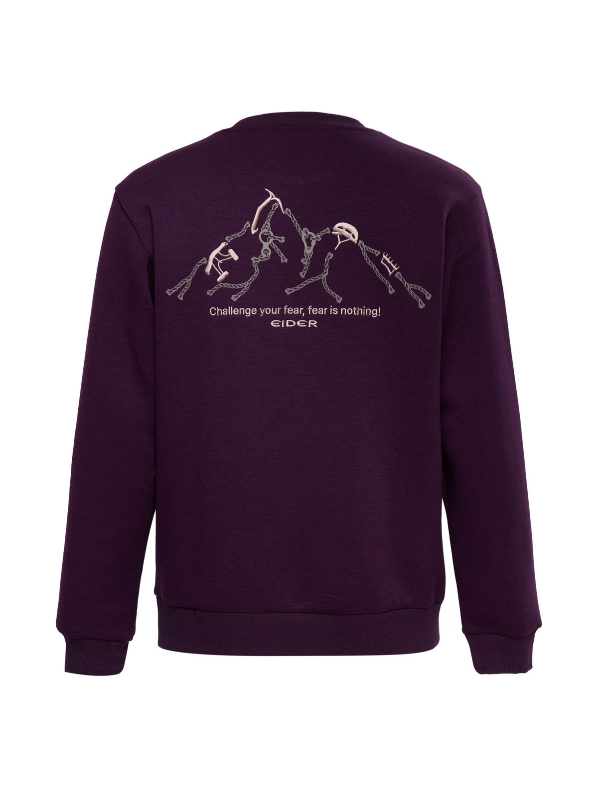 아이더(EIDER) RIDGE (릿지) UNI 긴팔 MTM 티셔츠_Dark Magenta