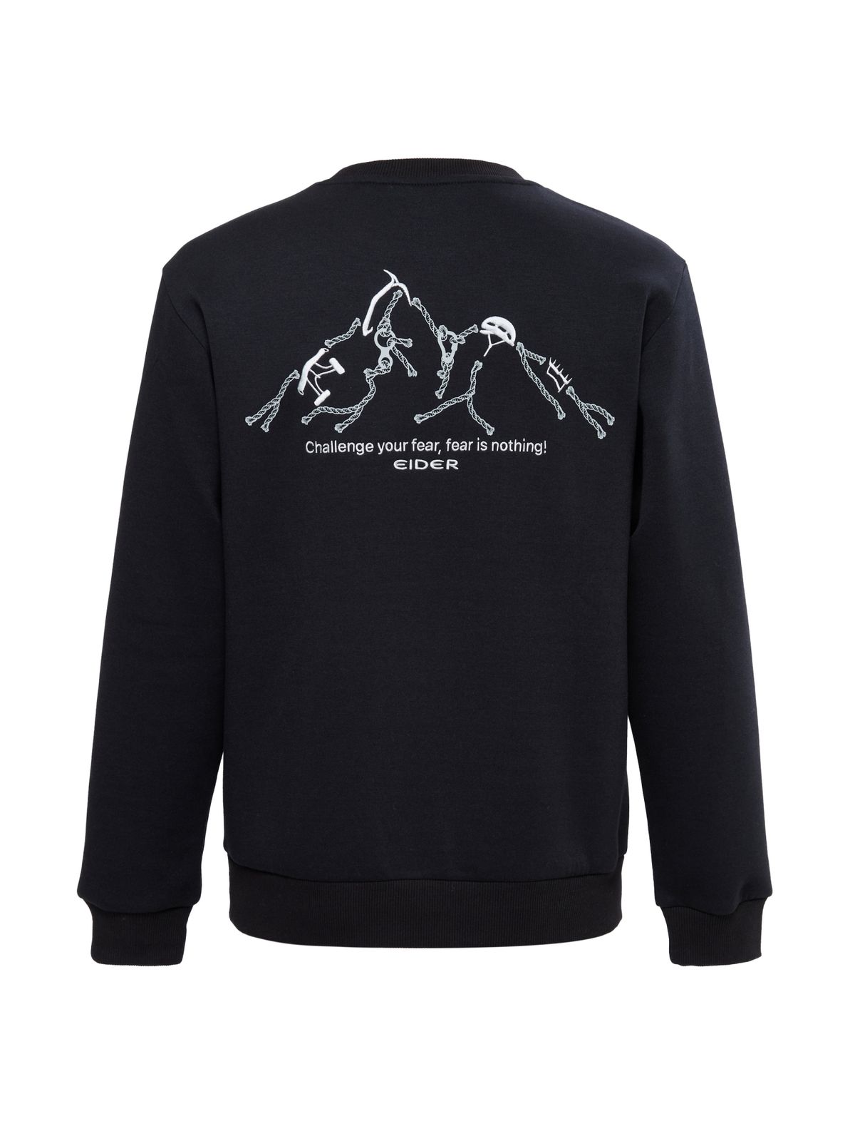 아이더(EIDER) RIDGE (릿지) UNI 긴팔 MTM 티셔츠_Black