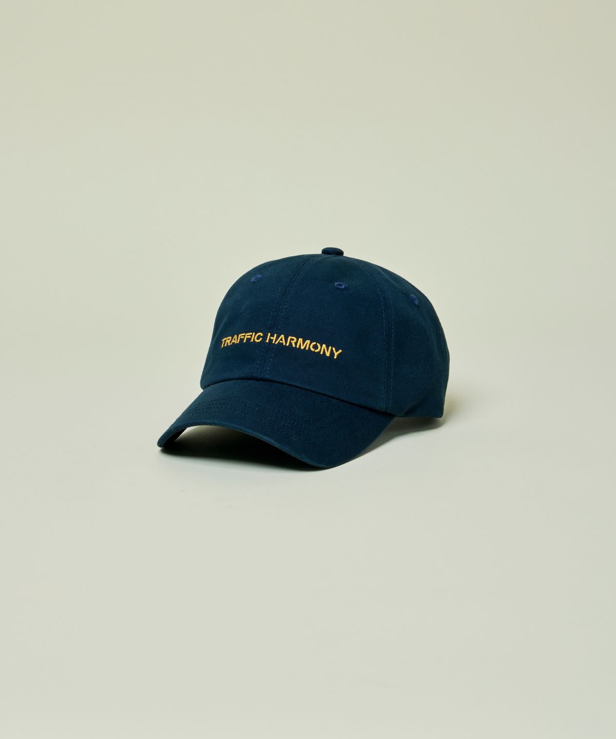 트래픽하모니(TRAFFIC HARMONY) BASIC SHAPE FULL LOGO BALLCAP_NAVY