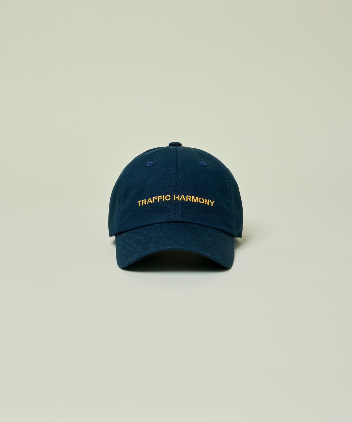 트래픽하모니(TRAFFIC HARMONY) BASIC SHAPE FULL LOGO BALLCAP_NAVY