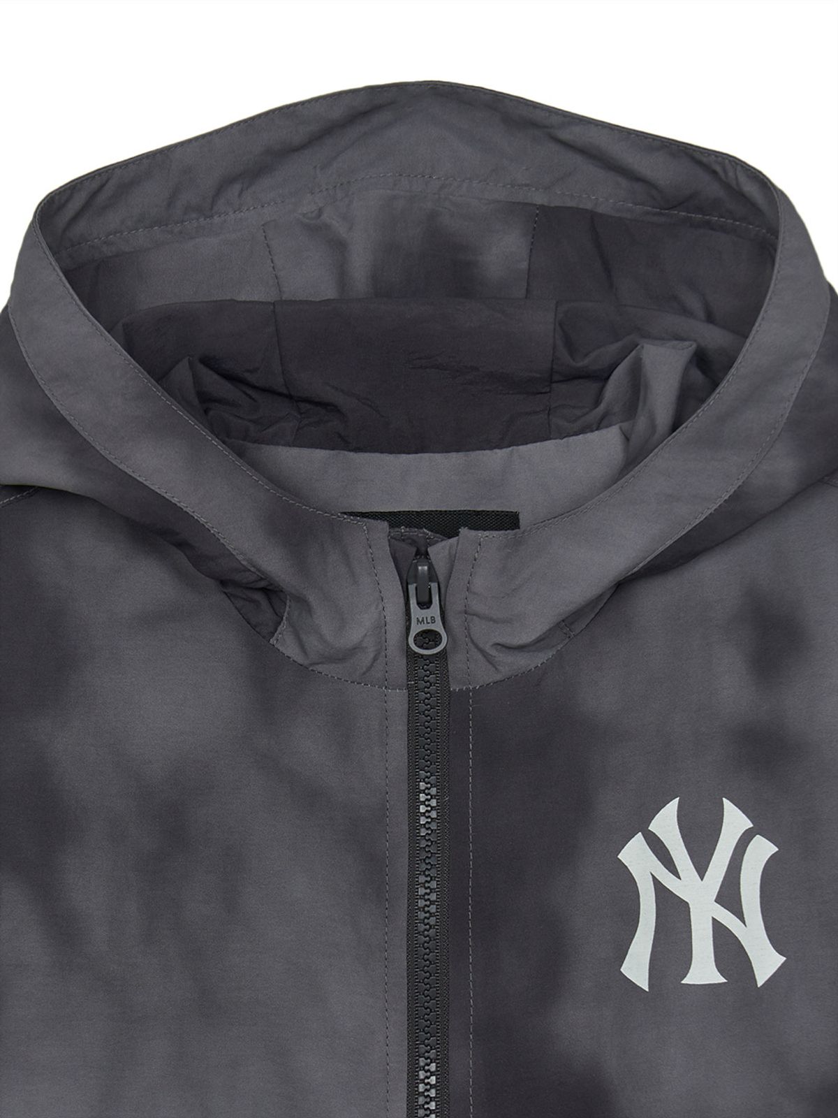 엠엘비 키즈(MLB KIDS) 스트릿 워시드 바람막이 NY (D.Grey)