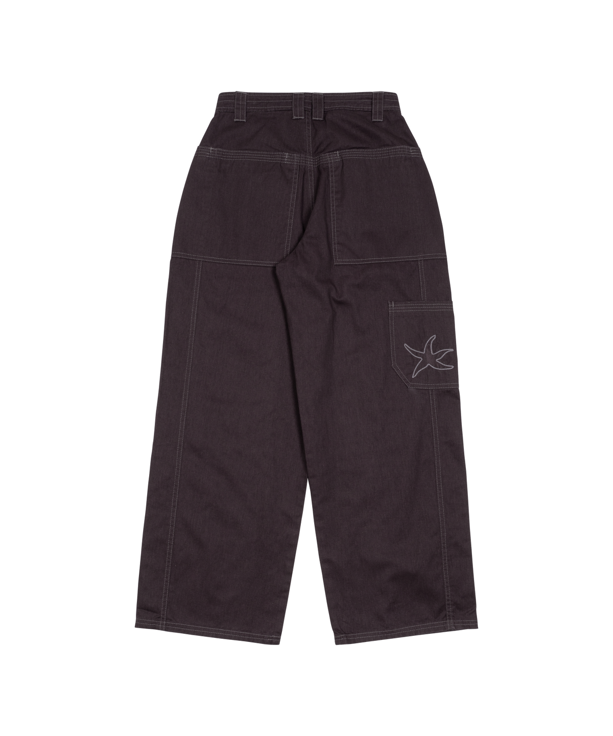 더콜디스트모먼트(THE COLDEST MOMENT) TCM stitch cargo pants (dark purple)
