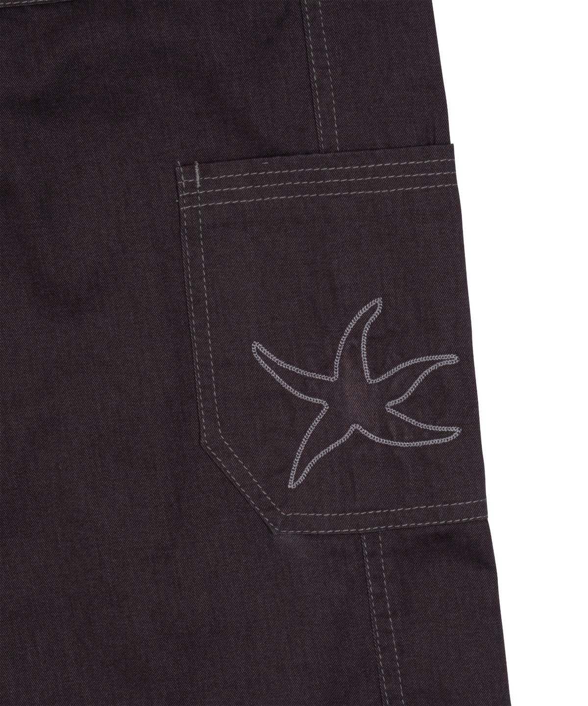 더콜디스트모먼트(THE COLDEST MOMENT) TCM stitch cargo pants (dark purple)