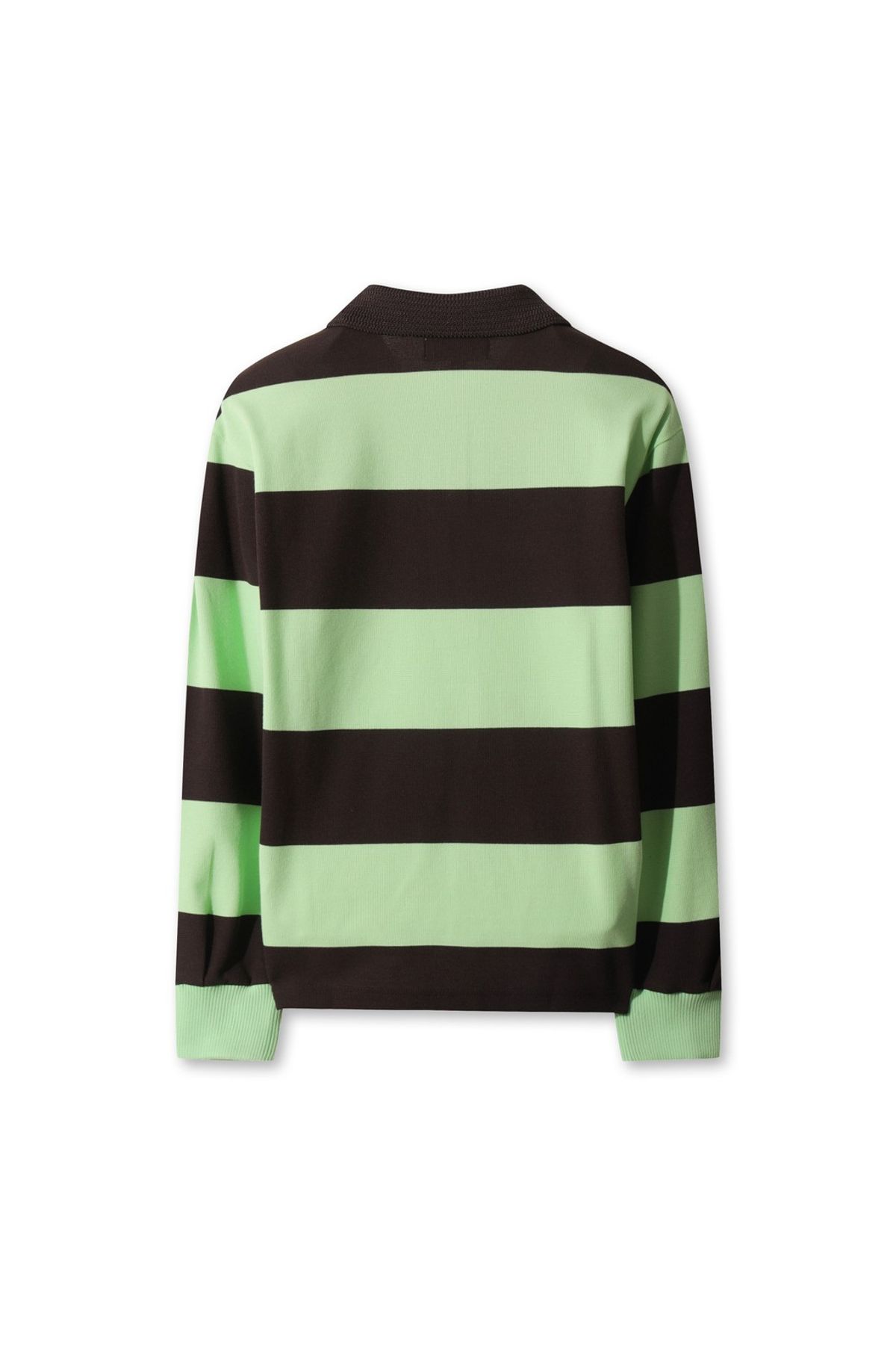 왁(WAAC) Women Knit Rib Rugby Shirts WWTBA25604GRL