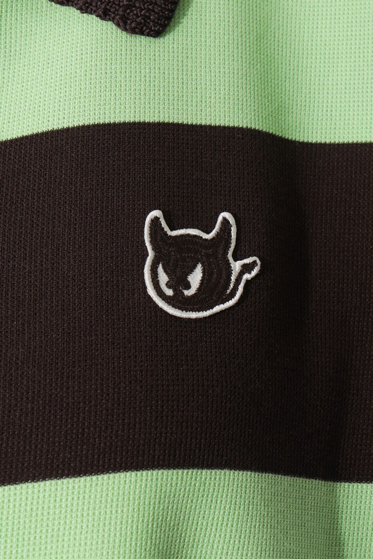 왁(WAAC) Women Knit Rib Rugby Shirts WWTBA25604GRL