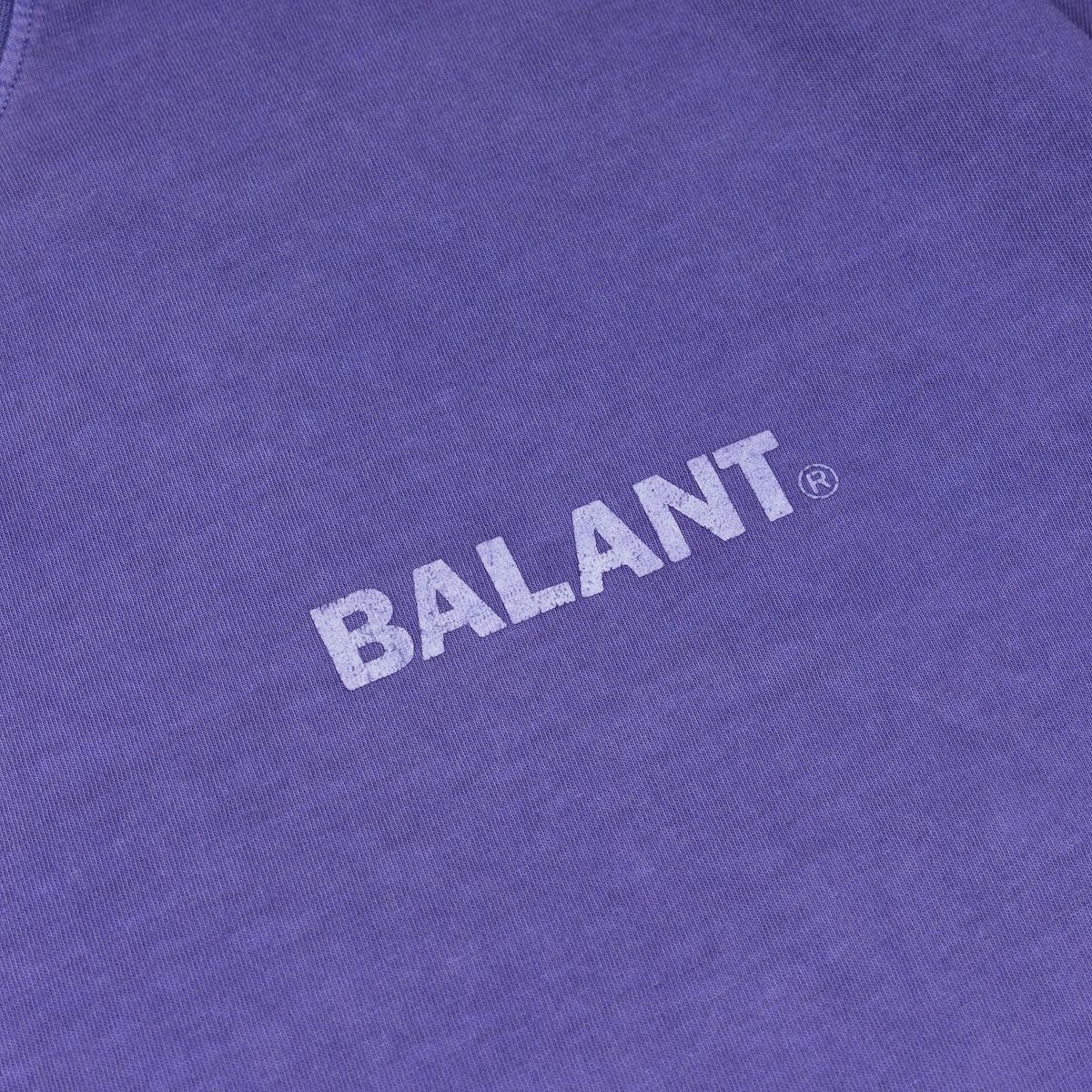 발란트(BALANT) 피그먼트 호프 앤드 패션 티셔츠 - 퍼플