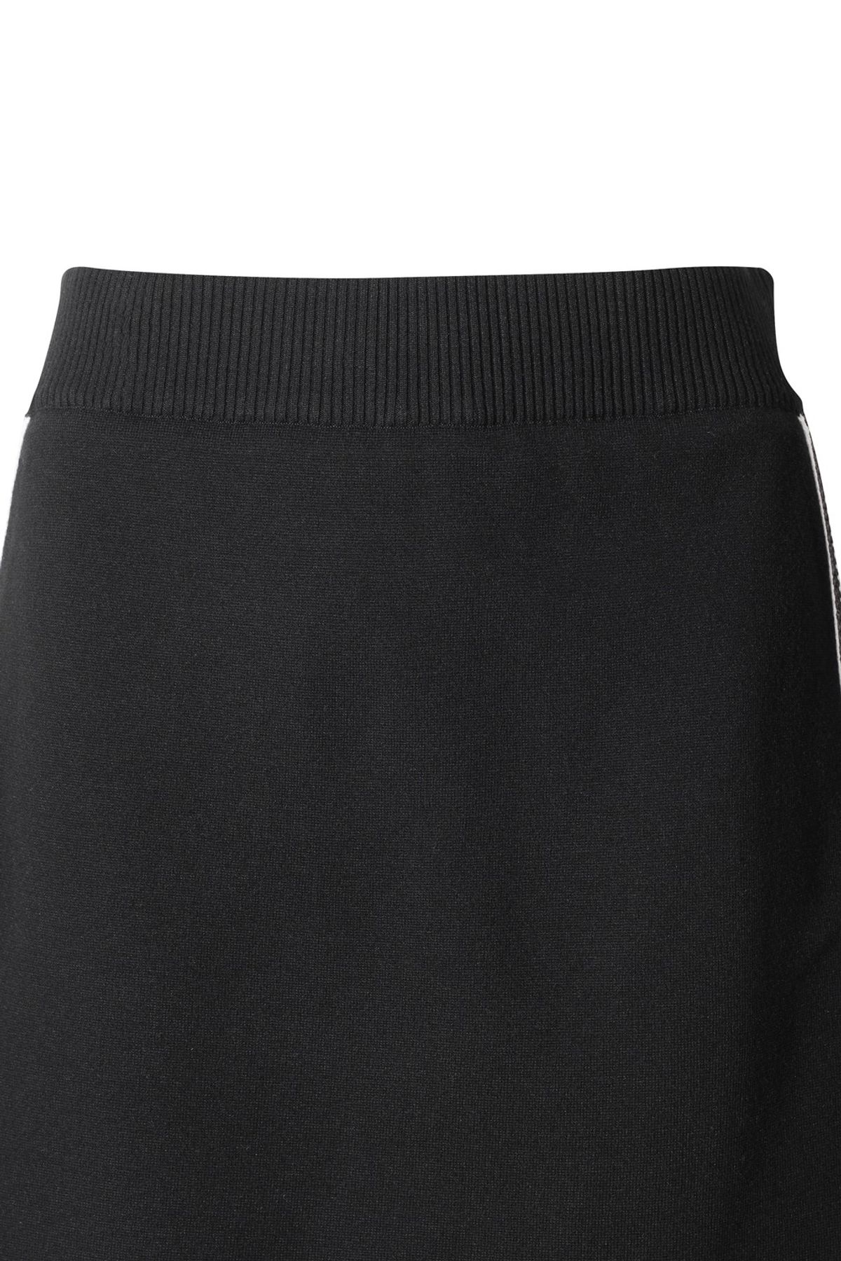 왁(WAAC) Women Multi Stripe Knit Skirt WWWAA25627BKX