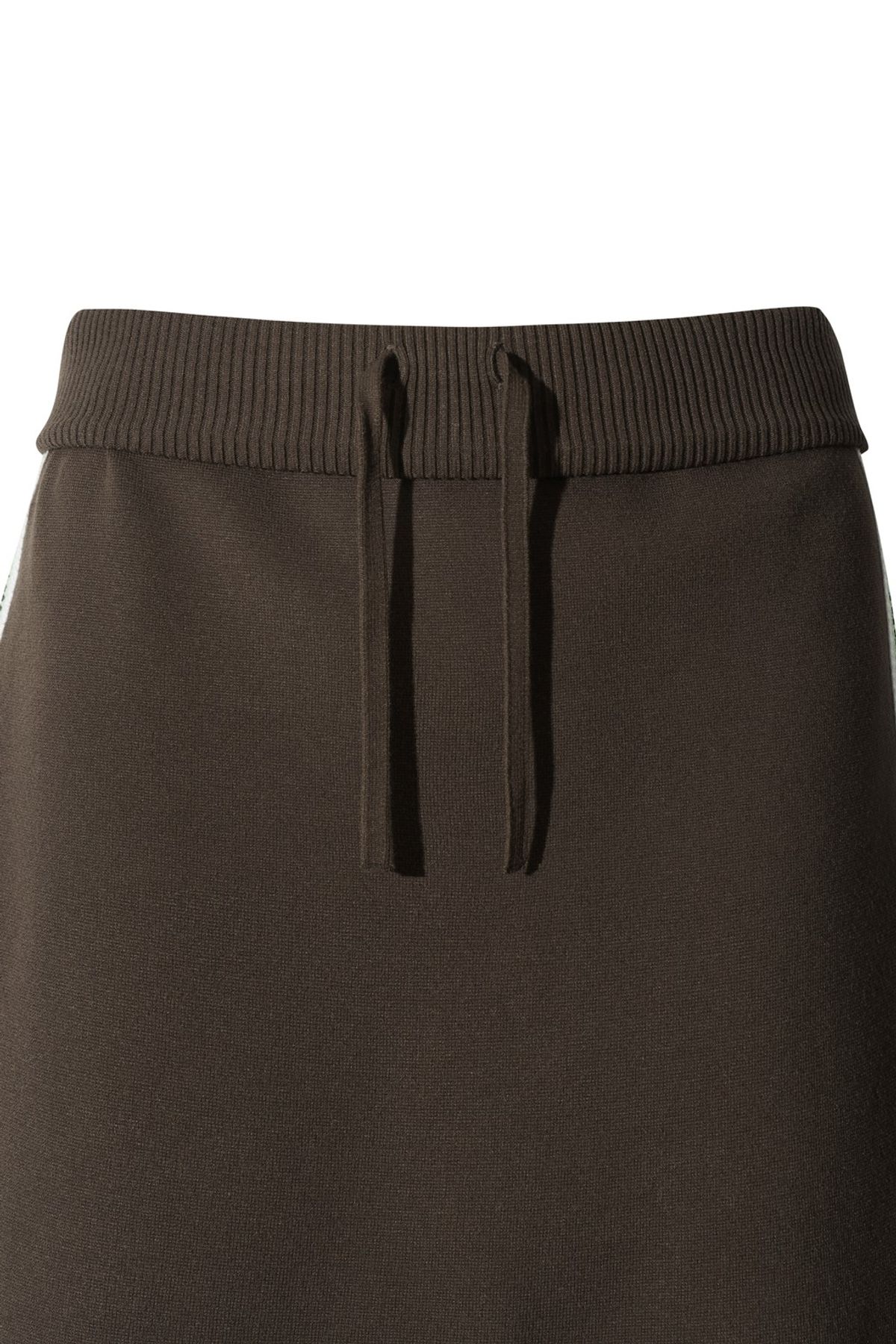 왁(WAAC) Women Multi Stripe Knit Skirt WWWAA25627BRX