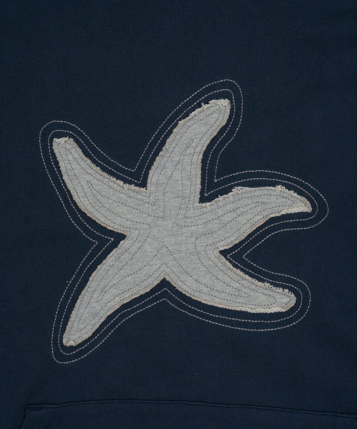 더콜디스트모먼트(THE COLDEST MOMENT) TCM starfish contour hoodie (navy)