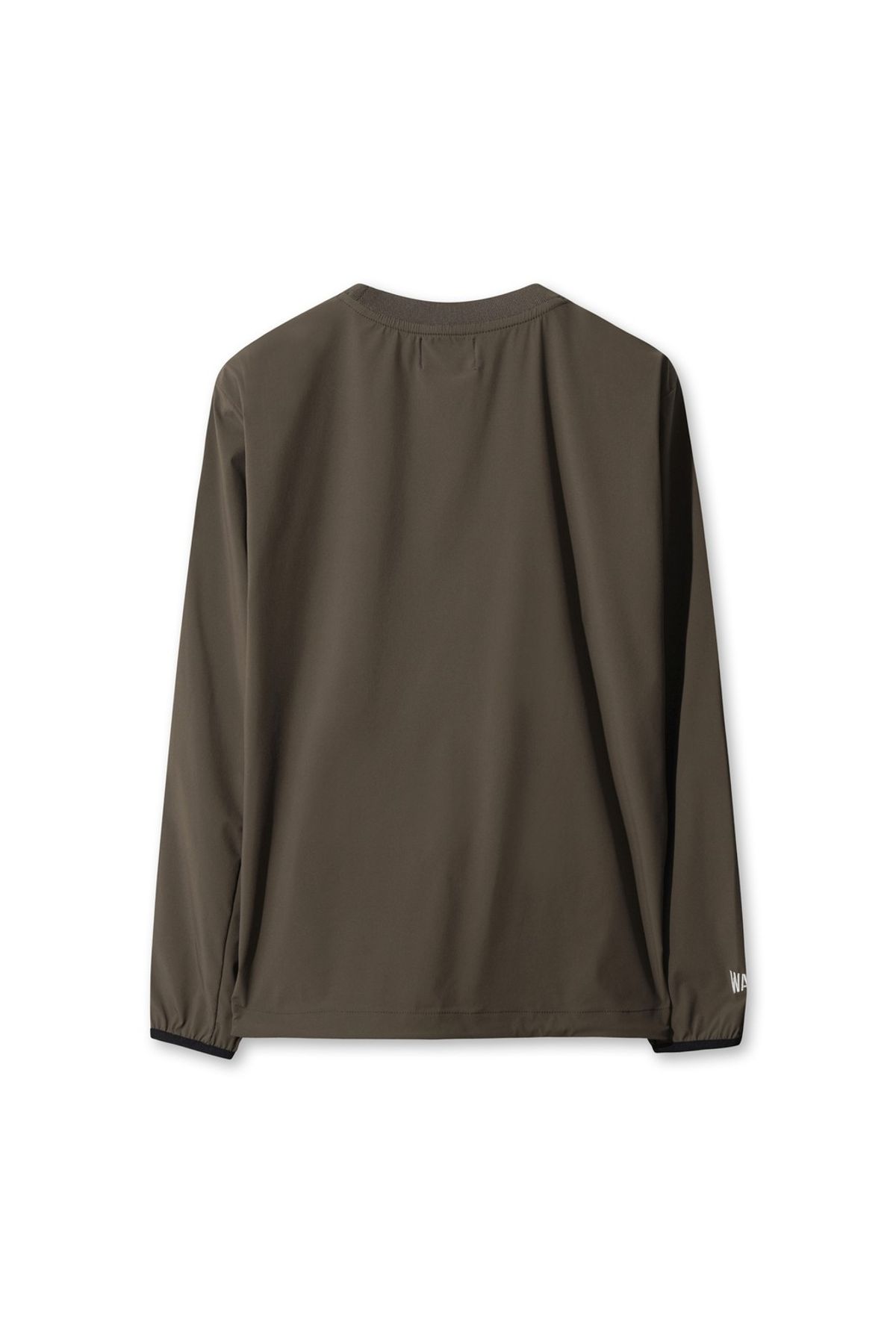 왁(WAAC) [WAAC X JONES] Women’s Curved Logo Pullover WWUAA25670BRX
