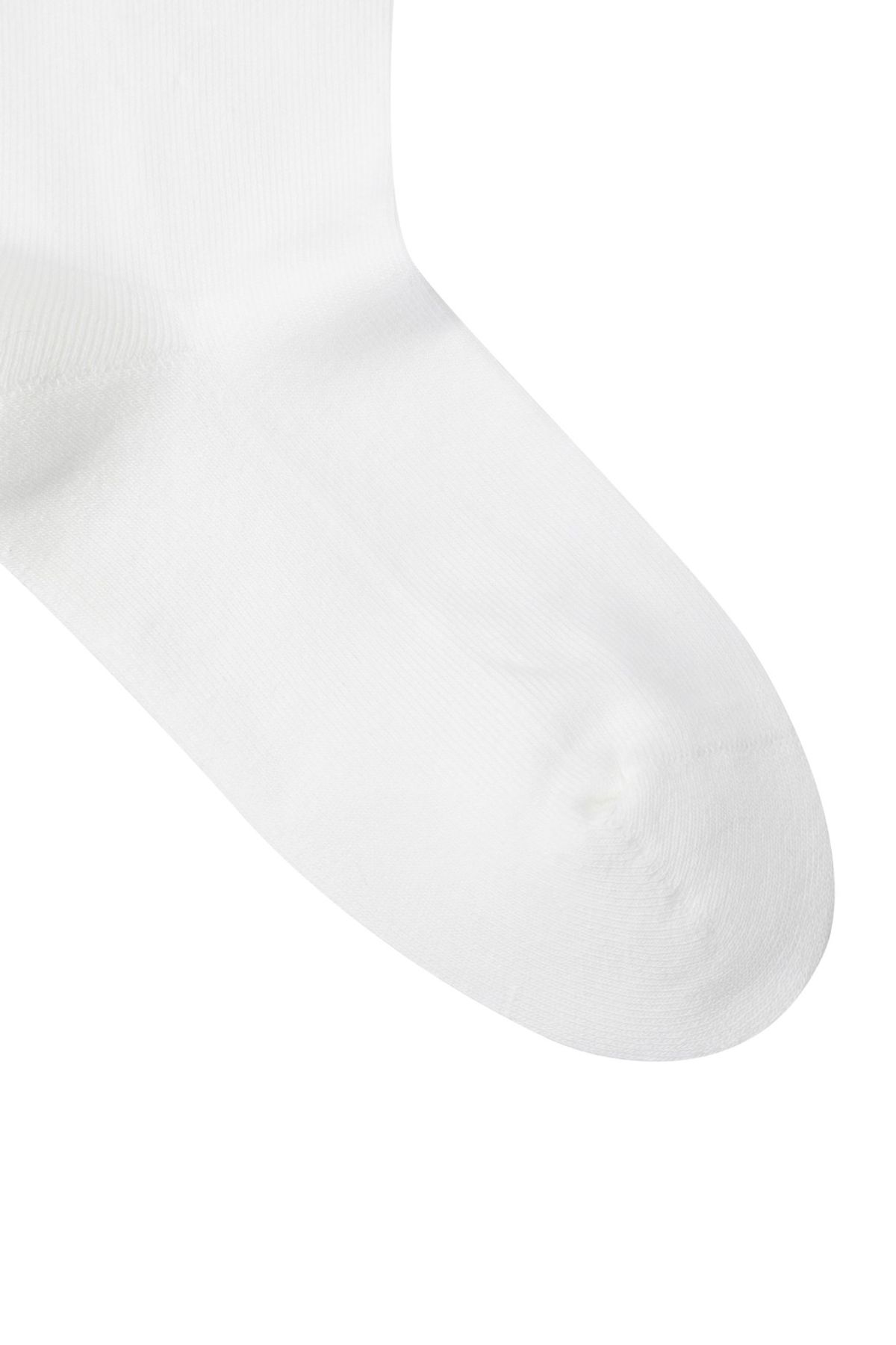 왁(WAAC) Women Slogan Socks WGLCX25611WHX
