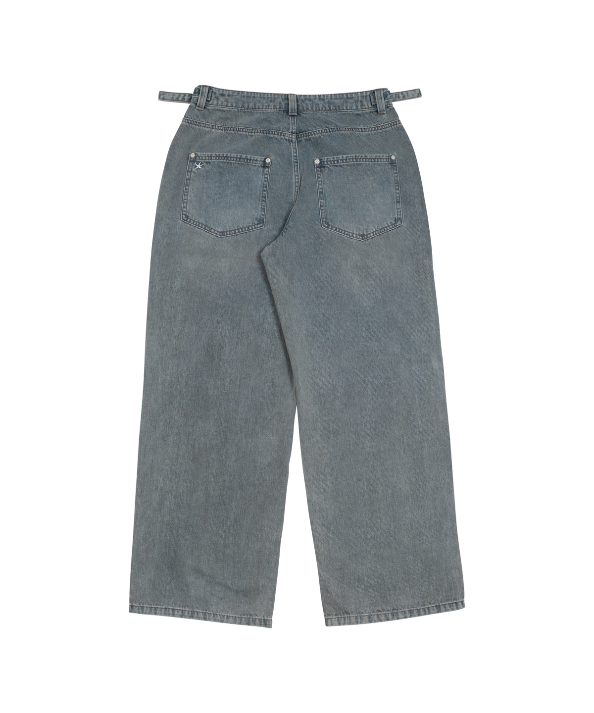 더콜디스트모먼트(THE COLDEST MOMENT) TCM washed denim pants (sky blue)