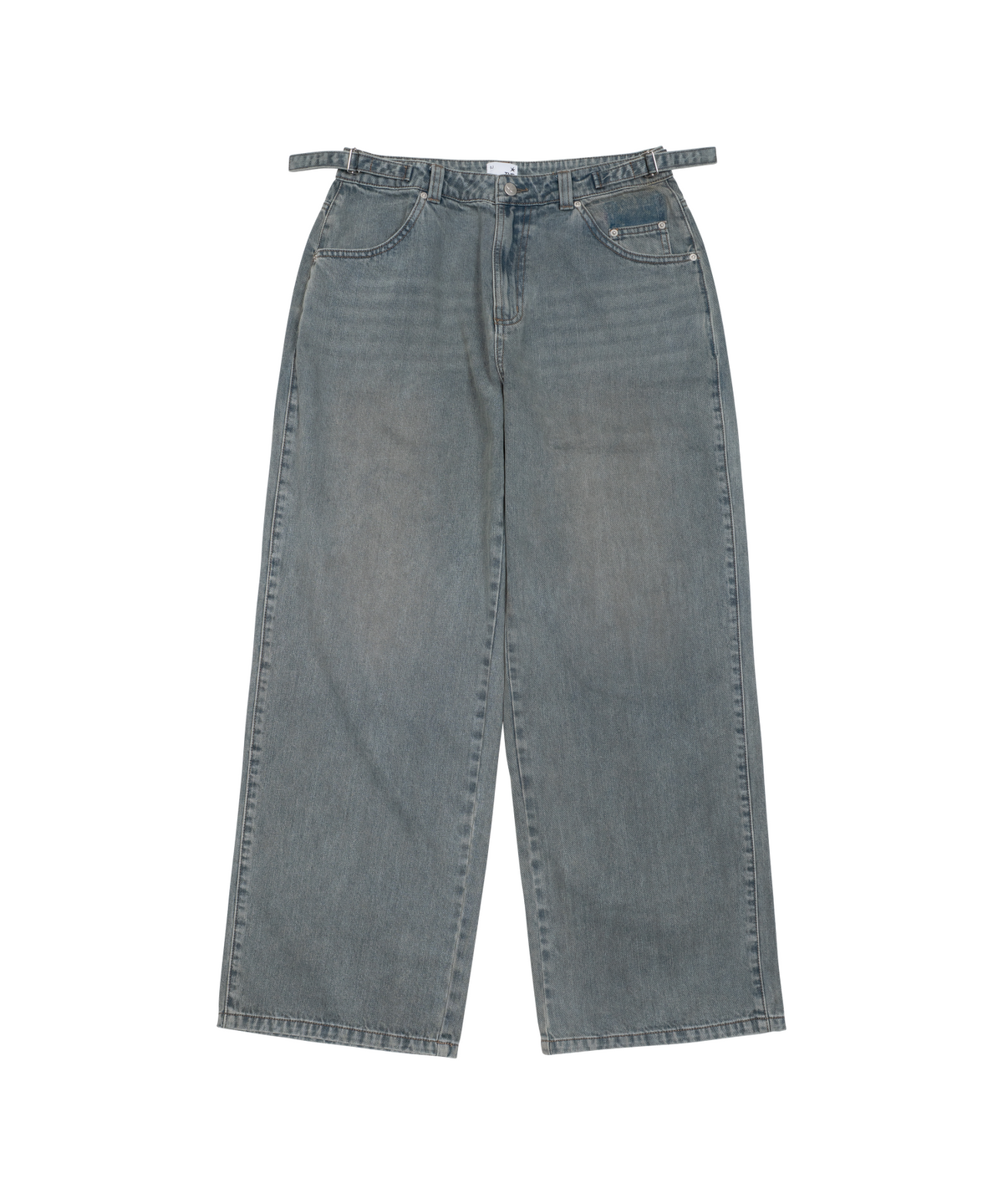 더콜디스트모먼트(THE COLDEST MOMENT) TCM washed denim pants (sky blue)